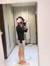 Navigare小帆船女士高领修身打底衫高弹内搭纯色长袖T恤2335084501 实拍图