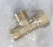 安达通 三通接头 4分黄铜一进二出三通螺纹热水器角阀燃气管水管配件 4分外外内三通活接 实拍图