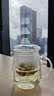 物生物（RELEA）玻璃杯男女士茶水分离杯耐高温办公泡茶杯带把高硼硅水杯花茶杯子 实拍图