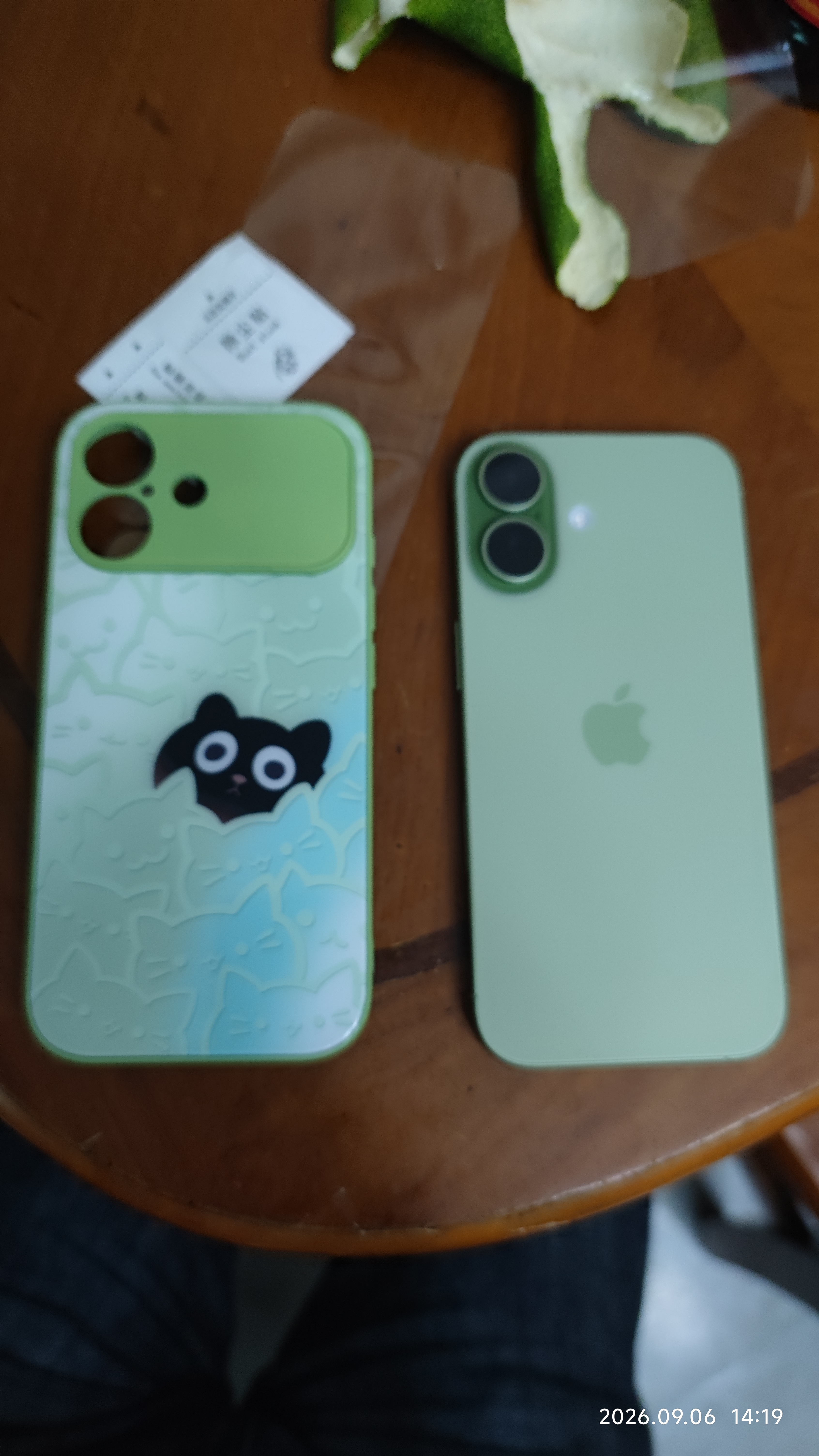 Apple/苹果 iPhone 17 256GB 鼠尾草绿色 支持移动联通电信5G 双卡双待手机 实拍图