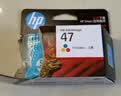 惠普（HP）47原装大印量彩色墨盒 适用hp 4825/4826打印机 实拍图