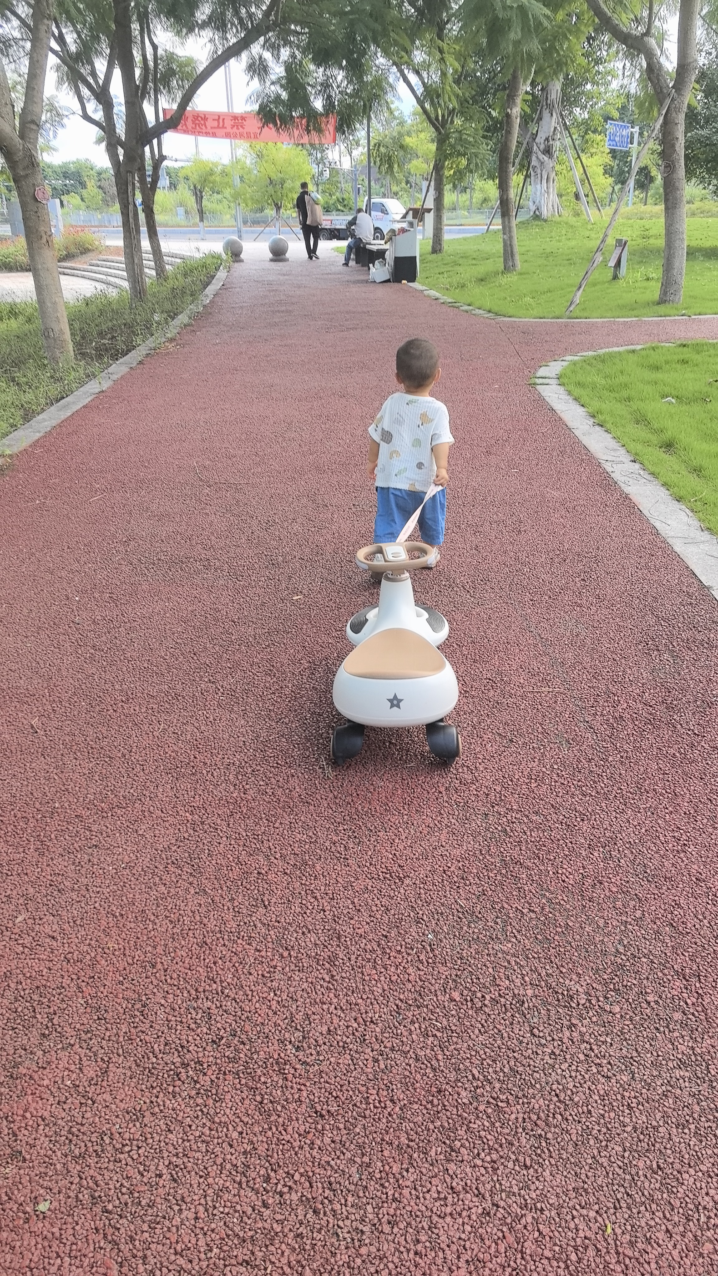 巴厘小猪男童T恤短袖夏季薄款儿童本草棉上衣女童纯棉婴幼儿夏天宝宝衣服 小象积木 小象积木 90 实拍图