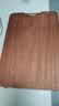 双枪乌金檀木整木菜板 百年龄砧板家用切菜案板抗菌实木菜板40*28*3 实拍图