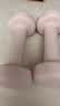 Keep哑铃女士健身家用彩色浸塑环保手铃亚铃全身塑形樱粉1kg*2 实拍图