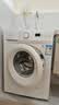 美的（Midea）滚筒洗衣机全自动 8公斤家用超薄 小型租房用 MG80V01JPY 以旧换新 补贴 京东自营 实拍图