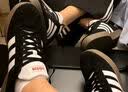 adidas「T头鞋」VL COURT CLASSIC板鞋德训鞋男女阿迪达斯轻运动   黑色/白色 (推荐女生选小半码)   41 实拍图