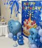 京唐男孩生日快乐氛围装饰气球派对仪式感场景布置拍照挂布背景墙 实拍图