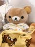 HOOOTTOYS日本正版轻松熊玩偶睡衣可爱毛绒公仔抱枕肥宅轻松熊女友生日礼物 【日版】熊哥M基础玩偶+送睡衣 实拍图