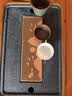 京东京造 茶盘茶托 带排水仿乌金石胡蓦山桃纹中号功夫茶台储水单盘干泡 实拍图