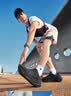 特步（XTEP）两千公里五代跑步鞋男减震回弹轻便透气秋季防泼运动鞋男训练跑鞋 经典白/黑【情人节】 42 脚长26.5cm( 新法码42.5) 实拍图