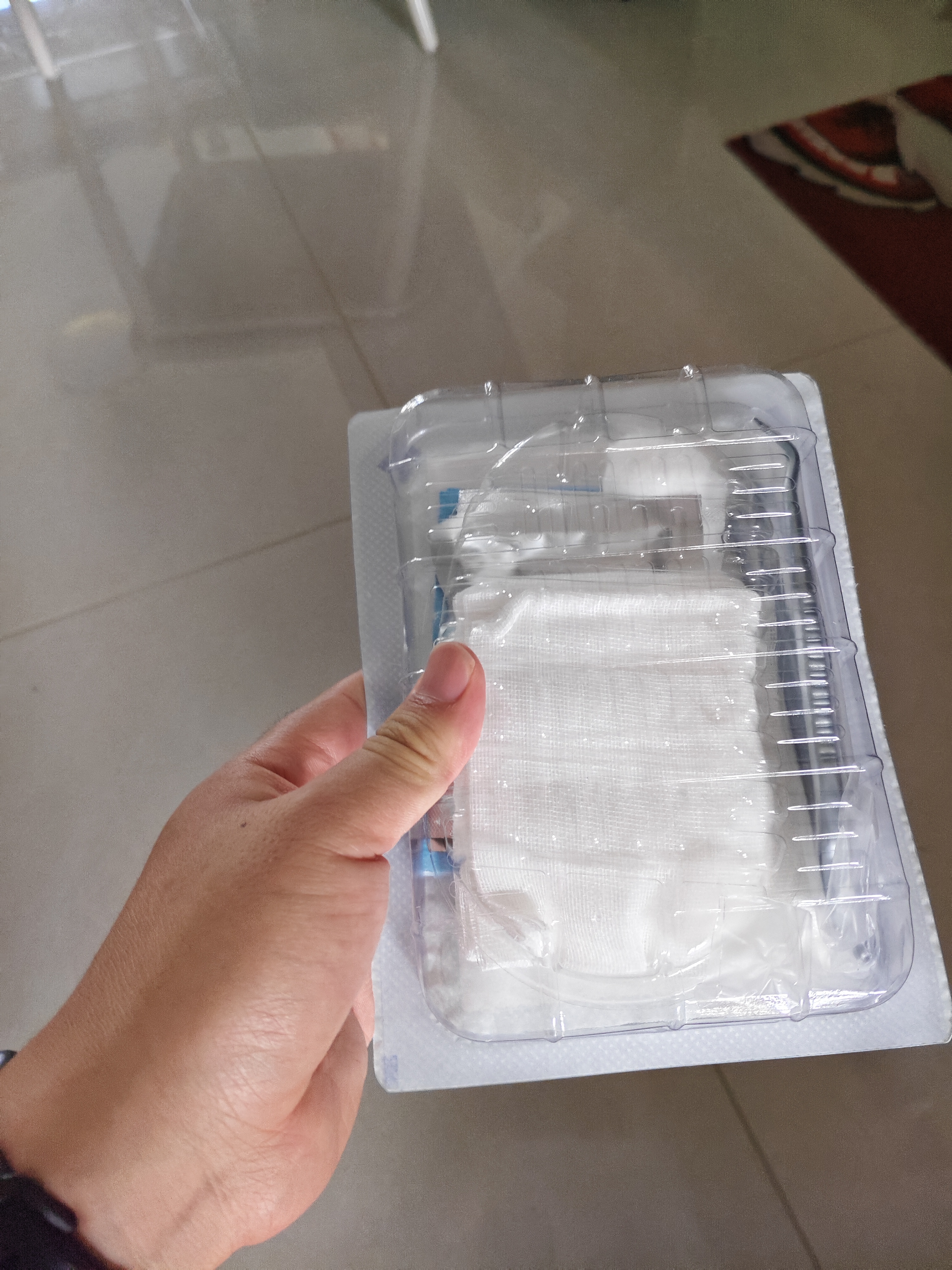 振德（ZHENDE）一次性使用无菌换药包5包 碘伏棉球大号纱布医用家用急救包护理包 实拍图