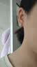 唯一（Winy）施华洛世奇锆999纯银耳钉女士耳环饰2026新款生日礼物送女友老婆 实拍图