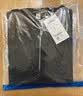 gxgjeans男装 黑色半拉链宽松华夫格休闲立领短袖t恤男26夏新品 黑色 XL (180) 实拍图