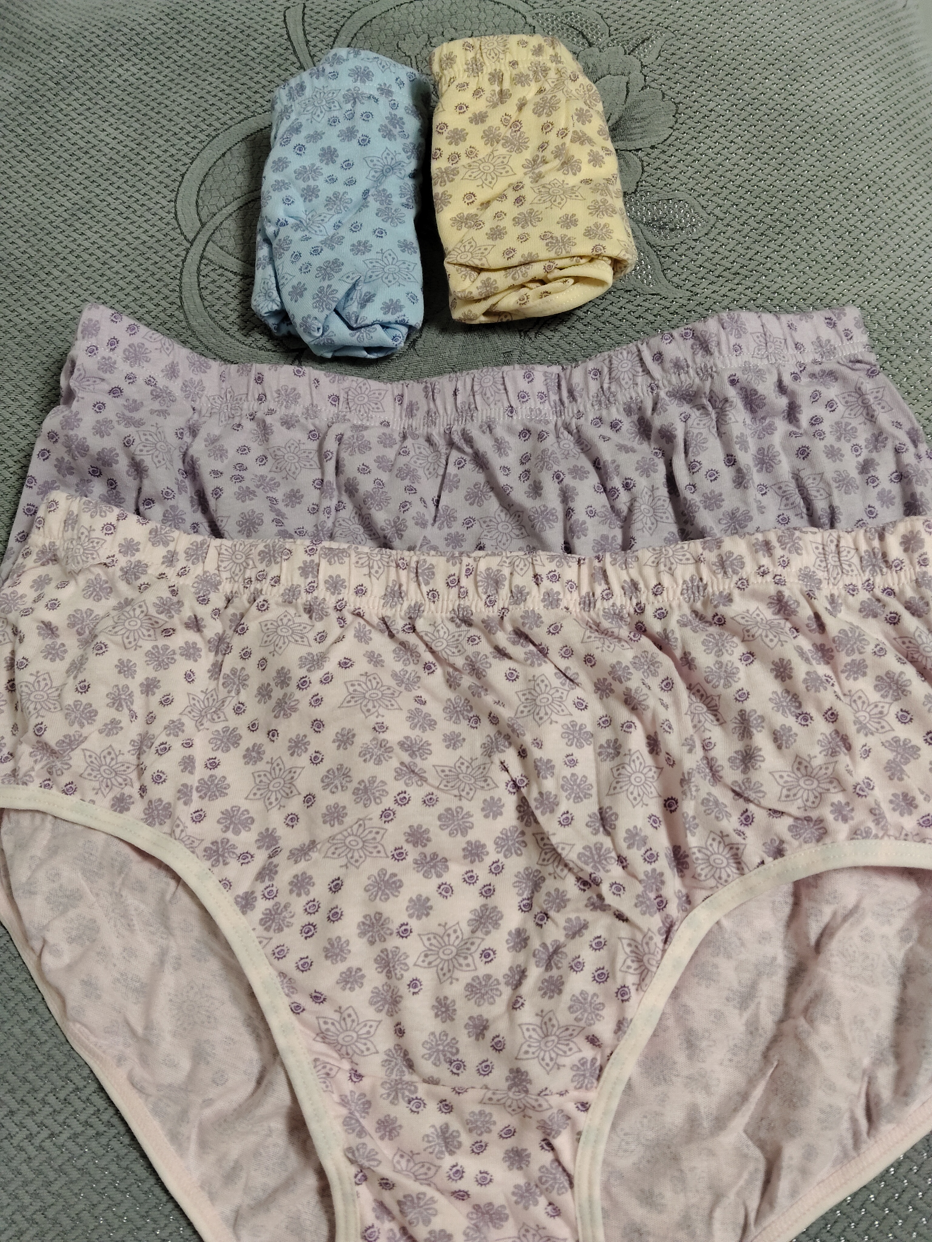 南极人中老年内裤女纯棉女士内裤高腰收腹抑菌裆加肥加大码送妈妈奶奶 实拍图