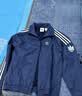 adidas通勤百搭三条纹休闲运动夹克外套男女春秋阿迪达斯三叶草   深靛蓝（推荐选大一码)   M 实拍图
