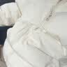 真维斯（Jeanswest）棉服男女同款冬季保暖面包服2026新款加厚百搭棉袄情侣款棉衣外套 米白 纯色 2XL 实拍图