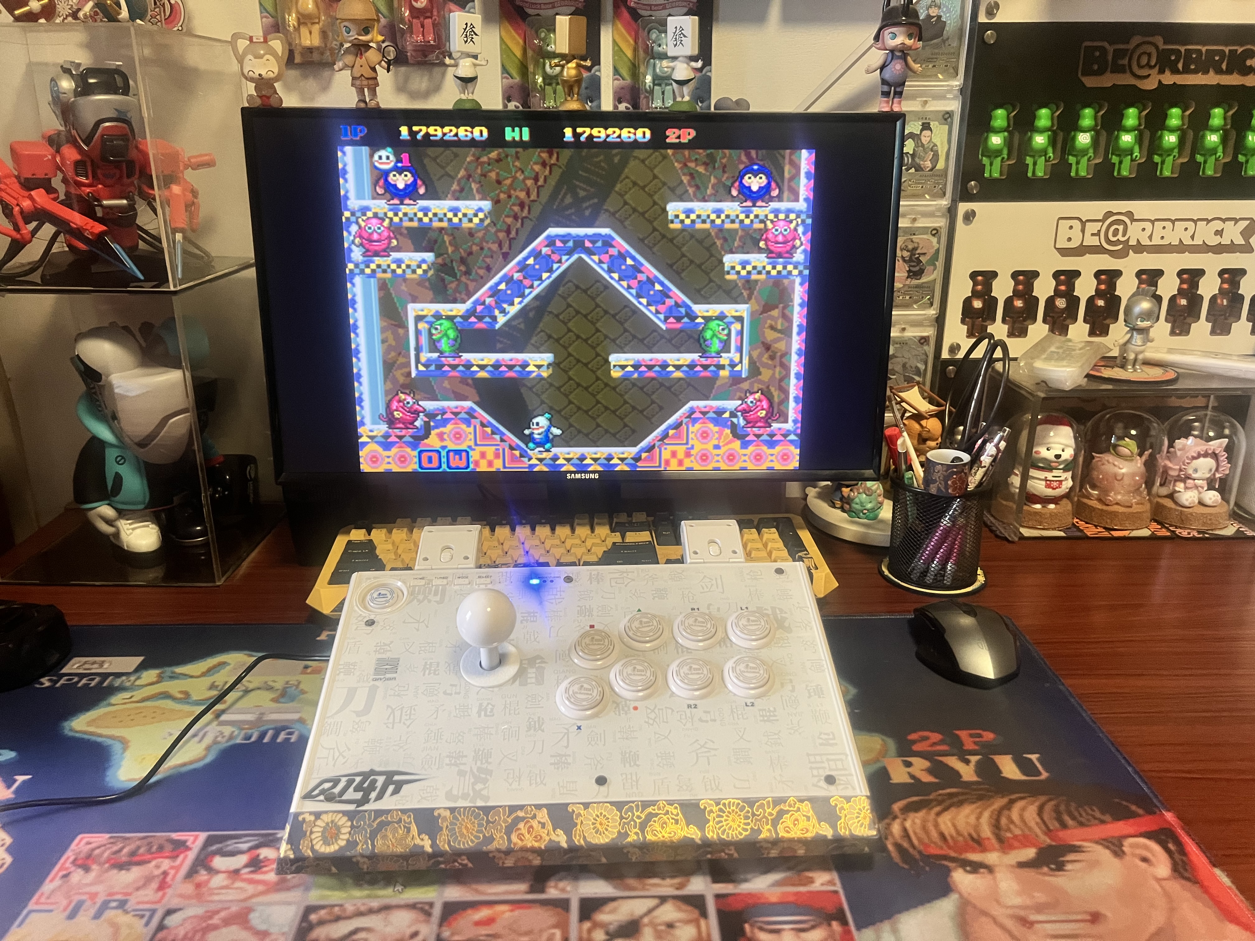 拳霸（QANBA）Q1-QW 街机游戏摇杆 支持PS3 电脑 PC 手机 switch2 格斗97 Steam 街霸6 铁拳8 饿狼传说 实拍图