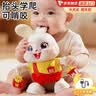 贝初众婴儿抬头训练玩具0-6个月以上益智可啃宝宝小兔子儿童玩具0-1-3岁 usb充电款跳舞兔【48首音乐+礼盒】 蒙氏早教幼儿练追视玩具电动会跳舞兔福9-12个月一周岁 实拍图