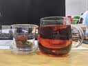 物生物（RELEA）玻璃杯男女士茶水分离杯耐高温办公泡茶杯带把高硼硅水杯花茶杯子 实拍图