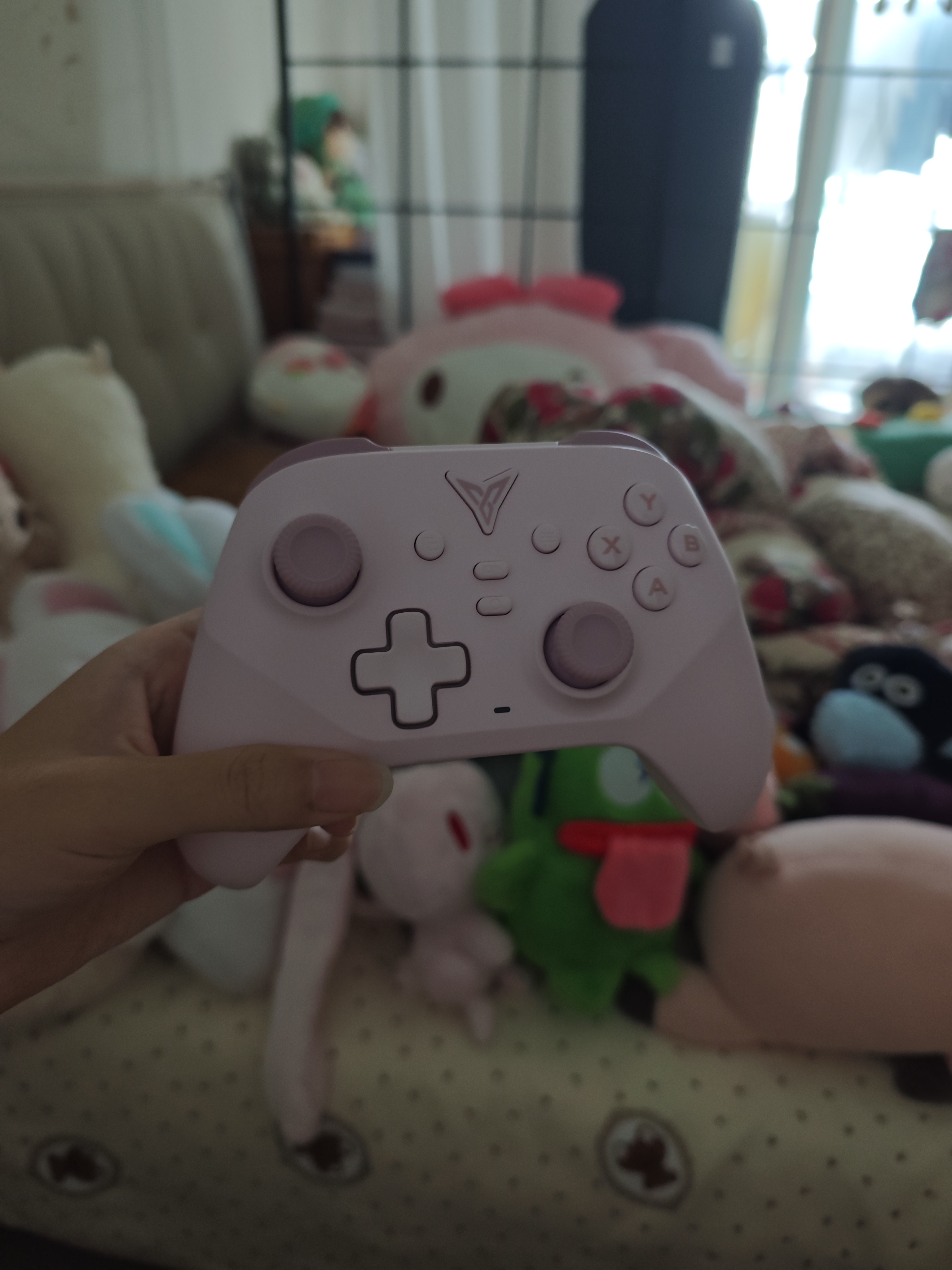 飞智沙漠狐 暮光粉 多模版无线游戏手柄 类xbox霍尔扳机switch2电脑PC手机steamNS 星露谷物语影之刃零 实拍图