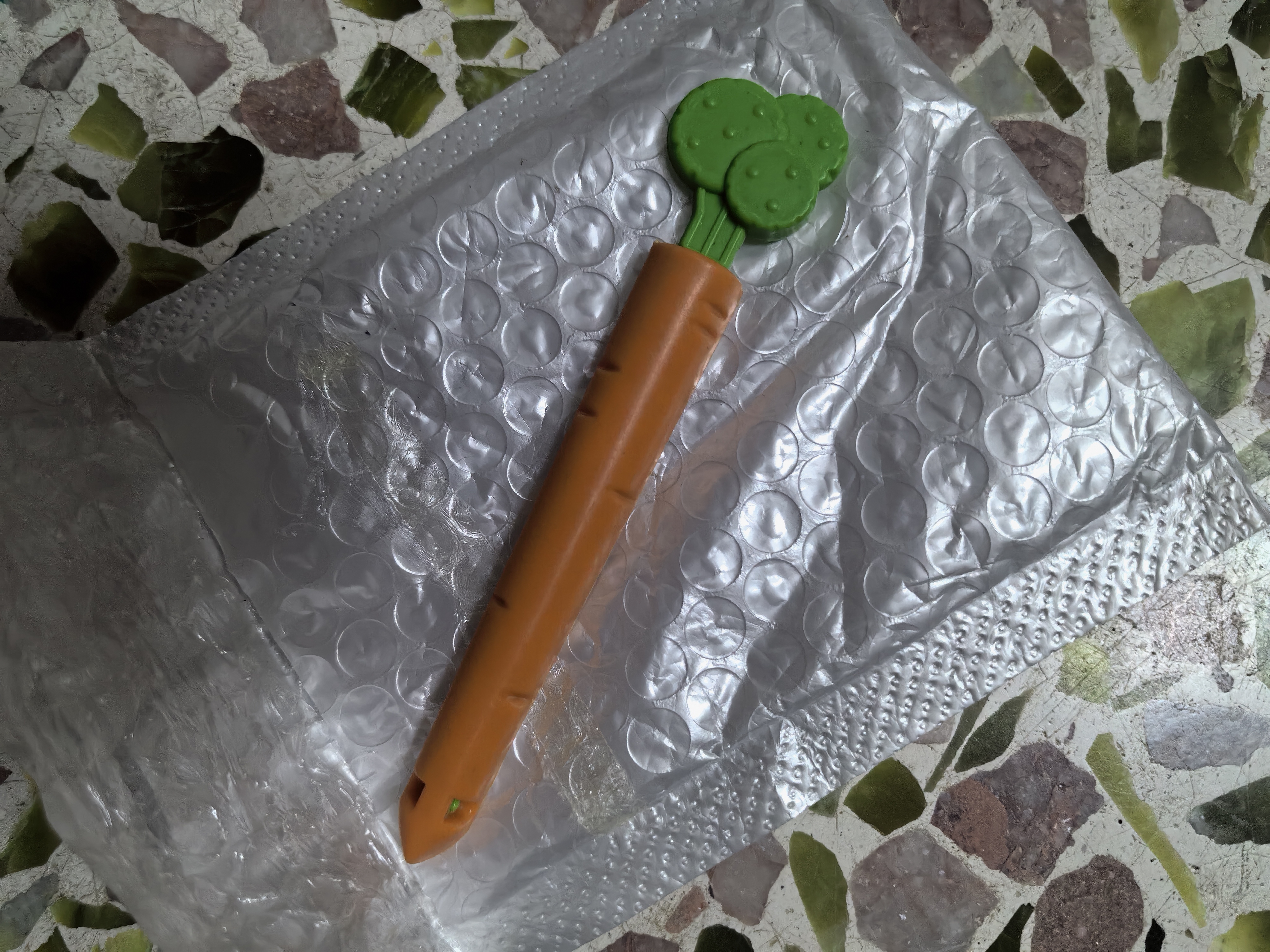 过家家玩具胡萝卜封口夹食品袋夹子厨房零食袋子保鲜密封神器冰箱 胡萝卜封口夹【1个无包装】 实拍图