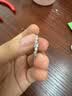 芯奢S999纯银针耳环女士高级养耳洞耳钉女素圈爱心耳圈耳扣2026新款 【999足银针】花卉耳环一对 实拍图