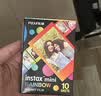INSTAX富士instax立拍立得 mini相纸 彩虹单包10张+磁吸二合一相框 实拍图