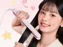 松下（Panasonic）奶油棒2.0直板夹负离子不伤发自动卷烫发棒女士夹板刘海生日礼物EH-HV32 实拍图
