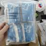 蕉趣一次性防雨鞋套雨靴加厚男女通用长筒防水鞋套便携 20只装成人款 实拍图