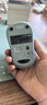 罗技（Logitech）M221 轻音鼠标 无线鼠标 办公鼠标 对称鼠标 带无线微型接收器 薄荷绿 实拍图