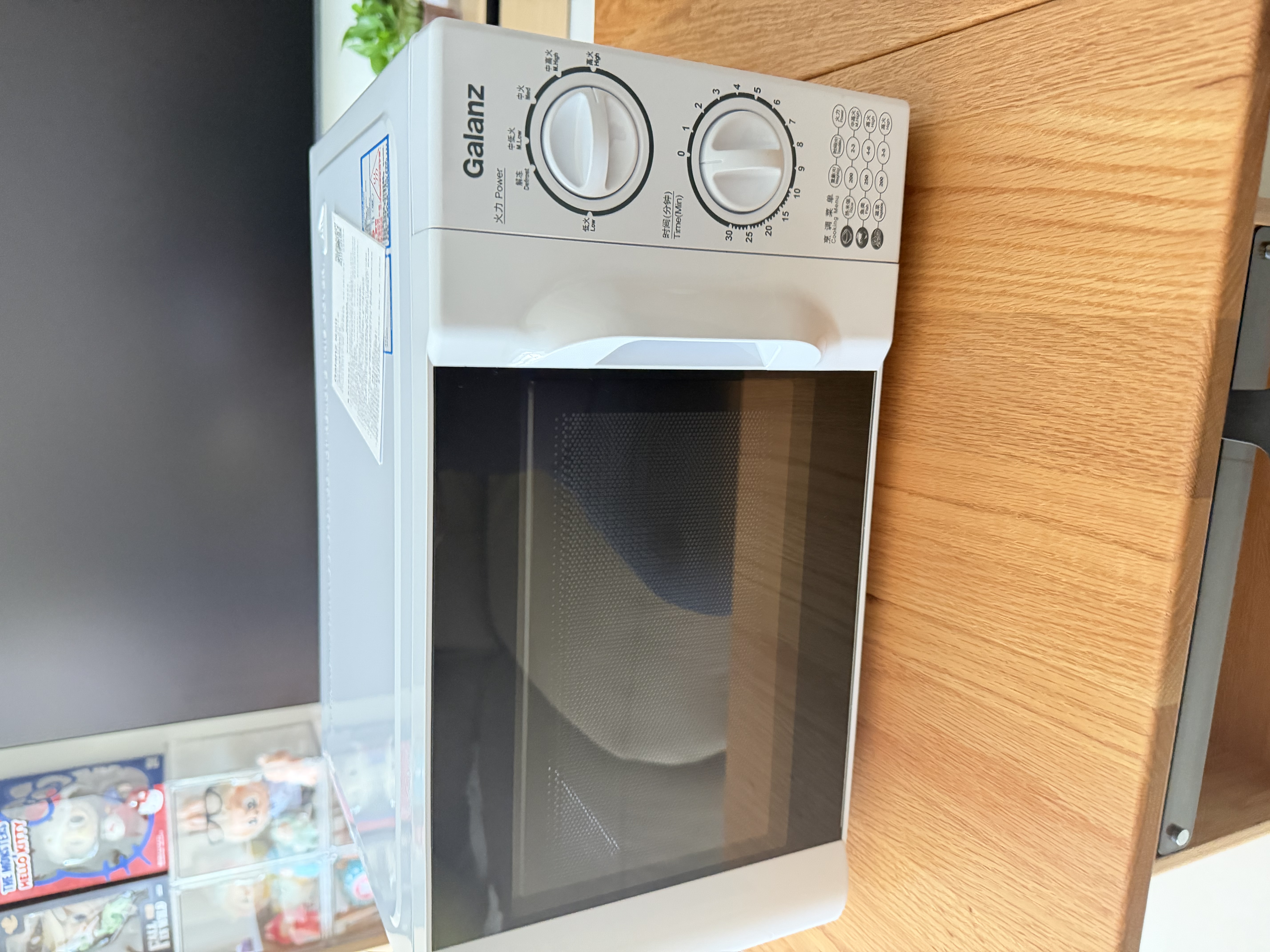格兰仕（Galanz）家用变频微波炉一级能效省电 经典转盘加热双旋便捷操作五档火力 D4变频节能款 实拍图