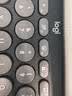 罗技（Logitech）时尚系列K390无线蓝牙键盘 超薄便携 K380升级版 黑色 79键 实拍图