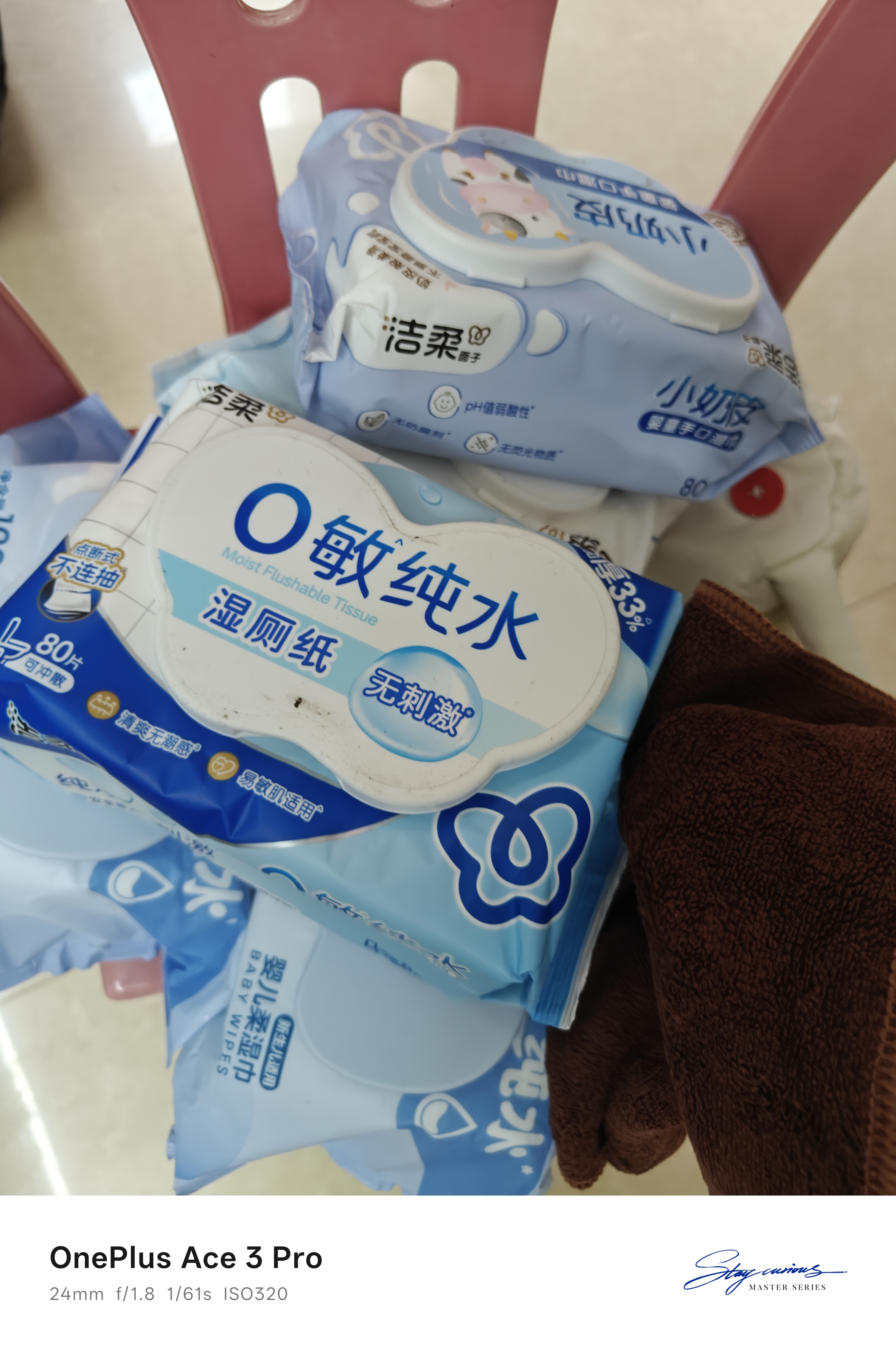 贝亲（Pigeon）新生婴儿手口湿巾加厚亲肤手口屁屁专用湿纸巾 100抽单包 KA66 实拍图