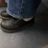 马丁博士（Dr.Martens）1461 Vegan 爆款百搭通勤时尚皮鞋单鞋 黑色 36 实拍图