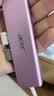 宏碁（acer）Type-C转usb3.0分线器HDMI高清扩展 适用笔记本平板台式电脑HUB转接头 4k投屏多功能拓展坞 粉色 实拍图