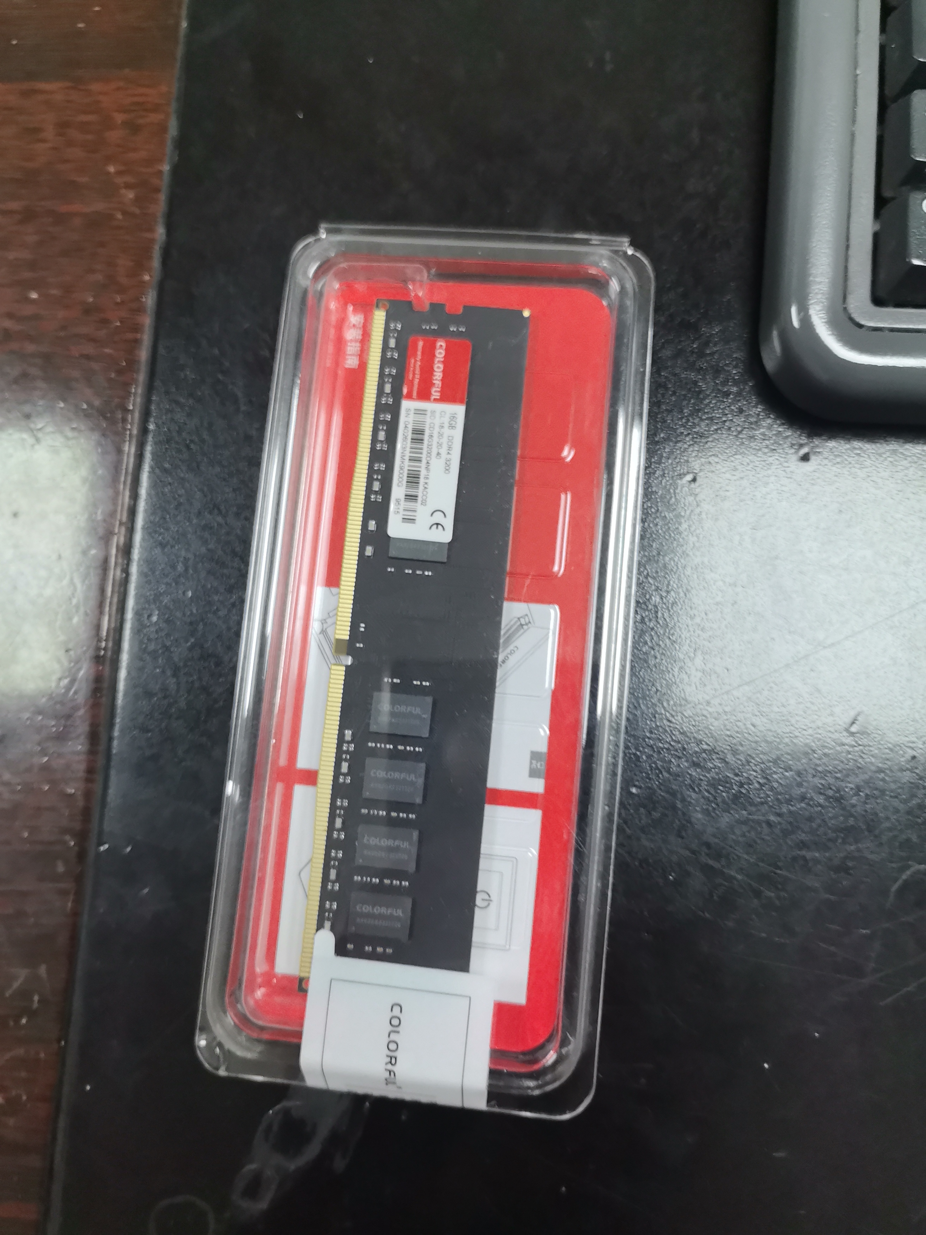 七彩虹（Colorful）16GB DDR4 3200 台式机内存 普条系列 C18 实拍图