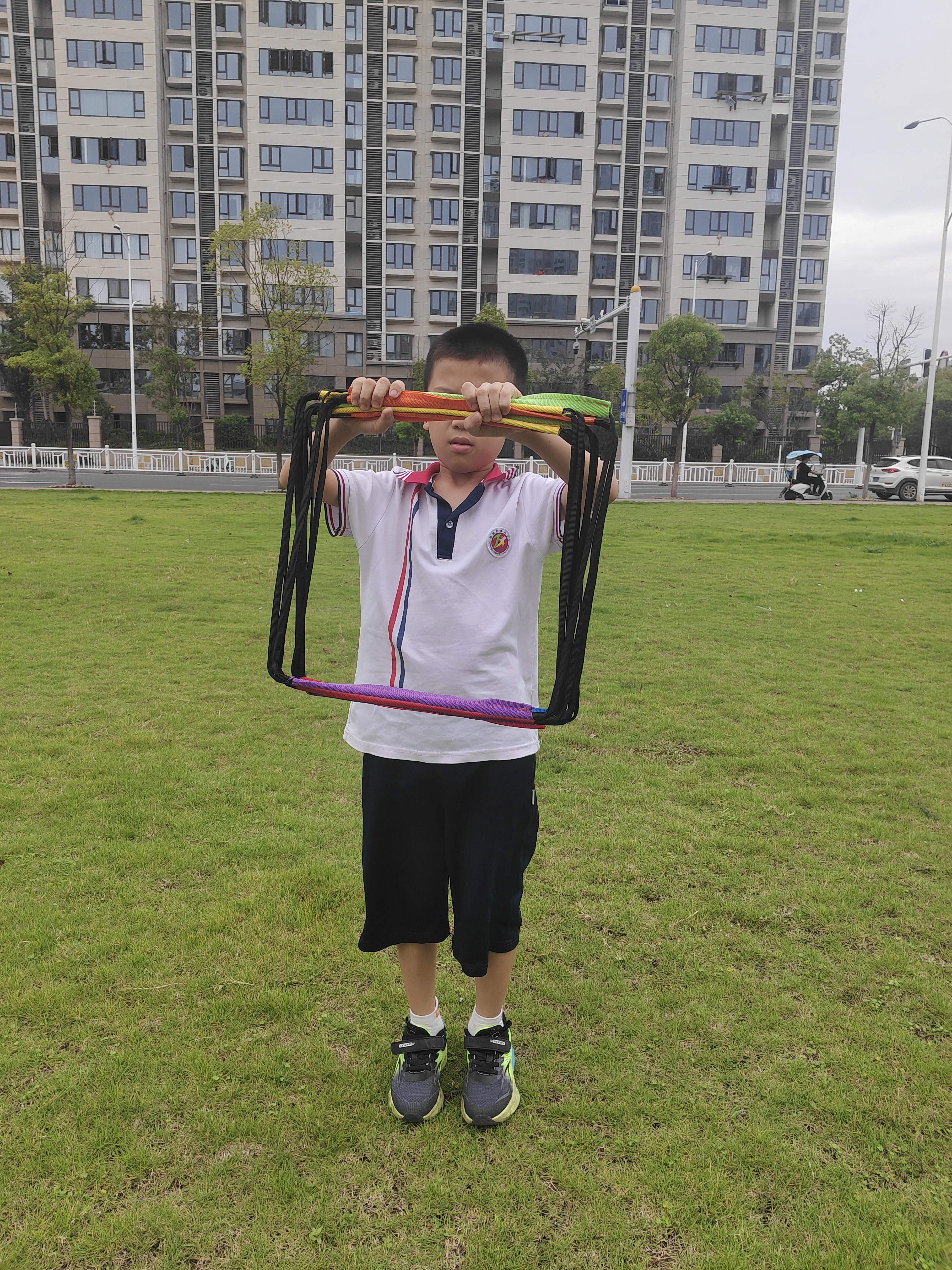 兰酷帕蝴蝶敏捷绳梯儿童感统协调训练器材玩具多功能折叠跳格子国庆礼物 实拍图