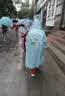 牧萌儿童雨衣带书包位男女童男孩小学生上学防雨开学必备2026新款 实拍图
