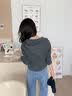 名创优品（MINISO）休闲套装女2026新款秋季穿搭糯米卫衣直筒裤宽松显瘦运动服一整套 实拍图