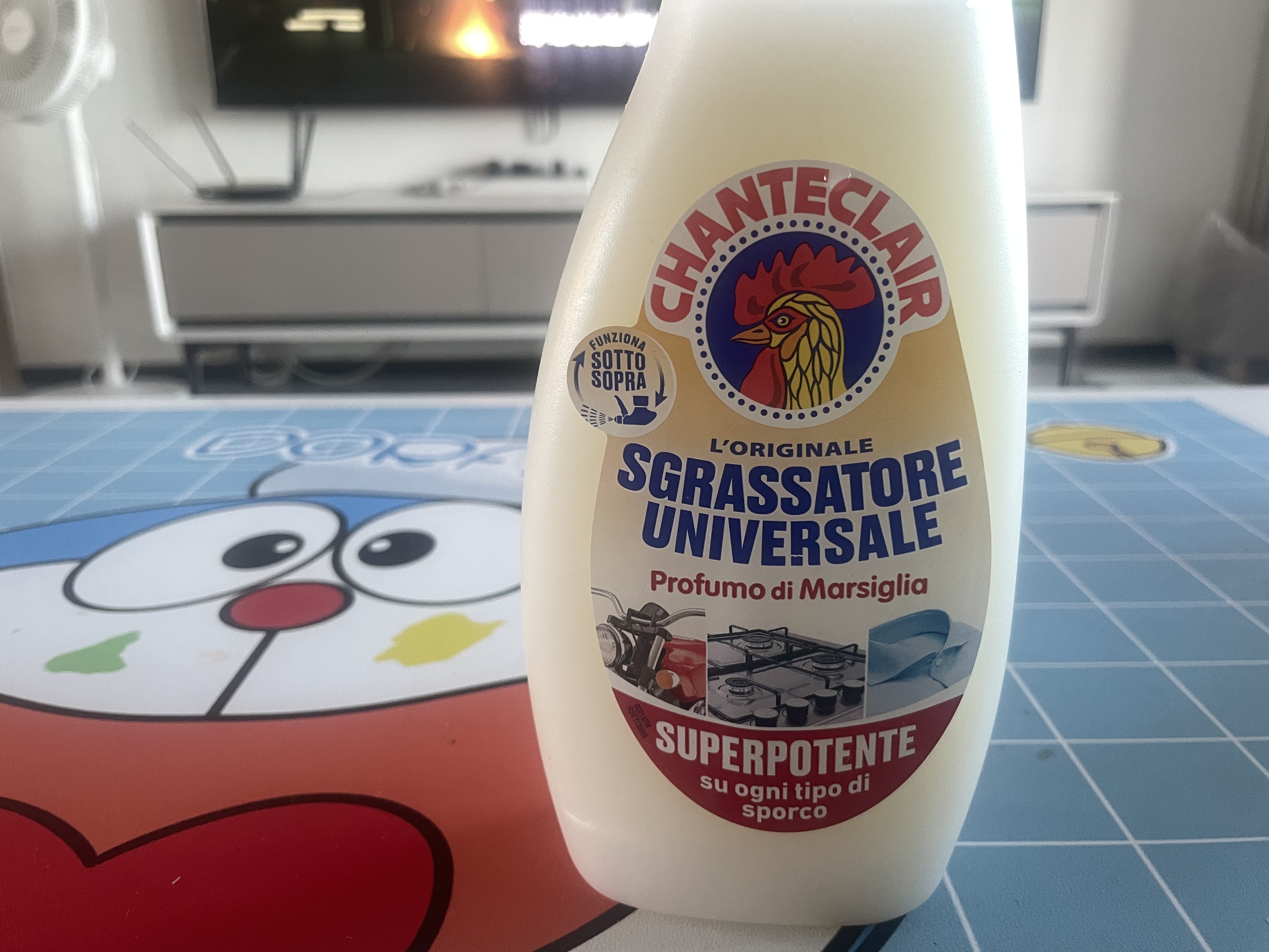 大公鸡管家（CHANTE CLAIR）多功能油污净600ml 马赛皂香强力厨房重油污清洁剂油烟机净 实拍图