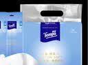 得宝（TEMPO）悬挂洗脸巾 90抽*3包 100%纯棉 干湿两用 一次性毛巾 母婴适用 实拍图