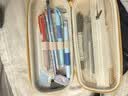 得力卡皮巴拉EVA笔袋 小学生可爱卡通大容量多功能铅笔盒 男女孩文具盒 浅咖BC446开学文具礼物 实拍图