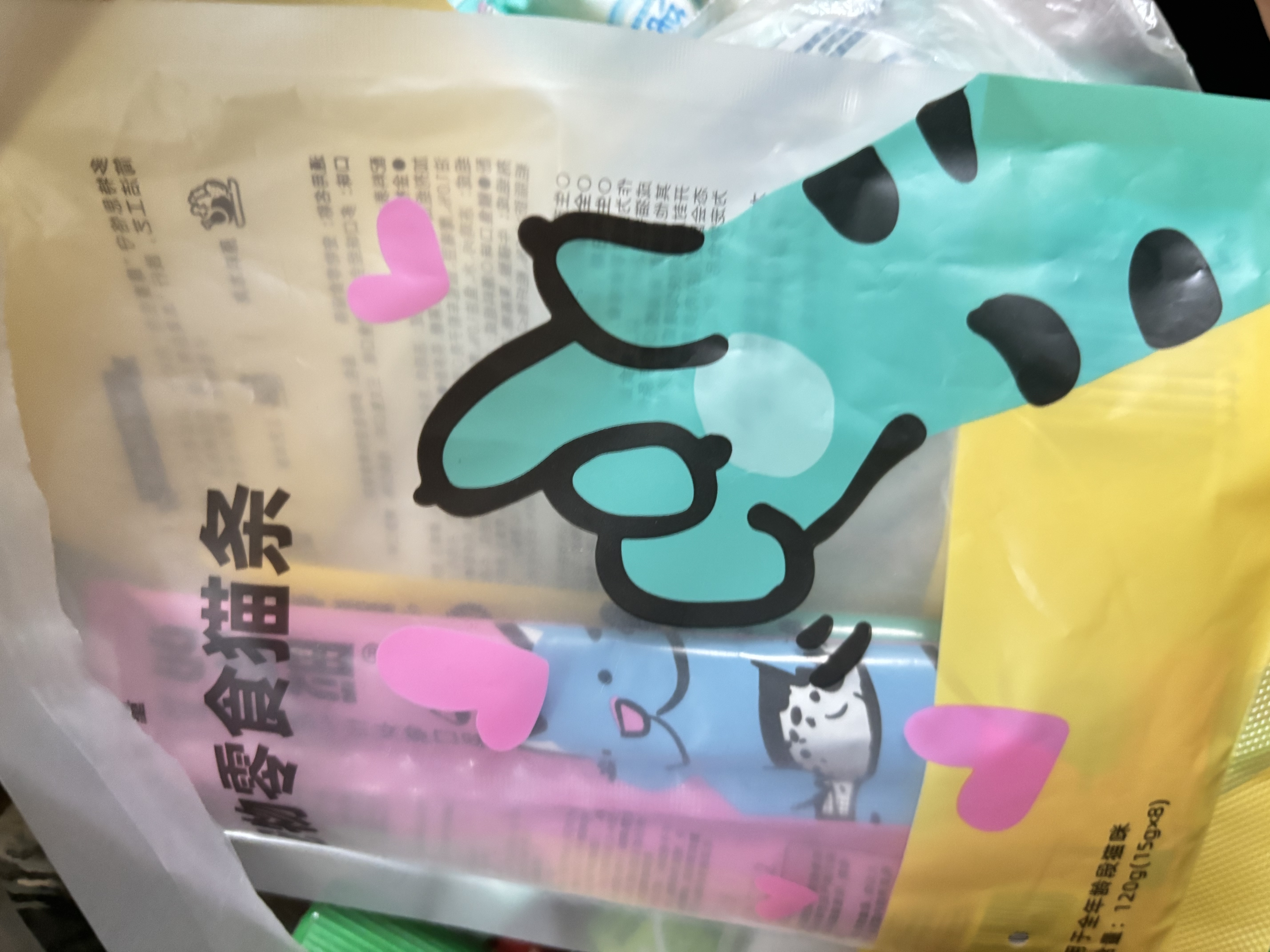 多特思(DOTUS) 猫零食猫条随机口味15g*8支成猫幼猫咪零食湿粮 实拍图