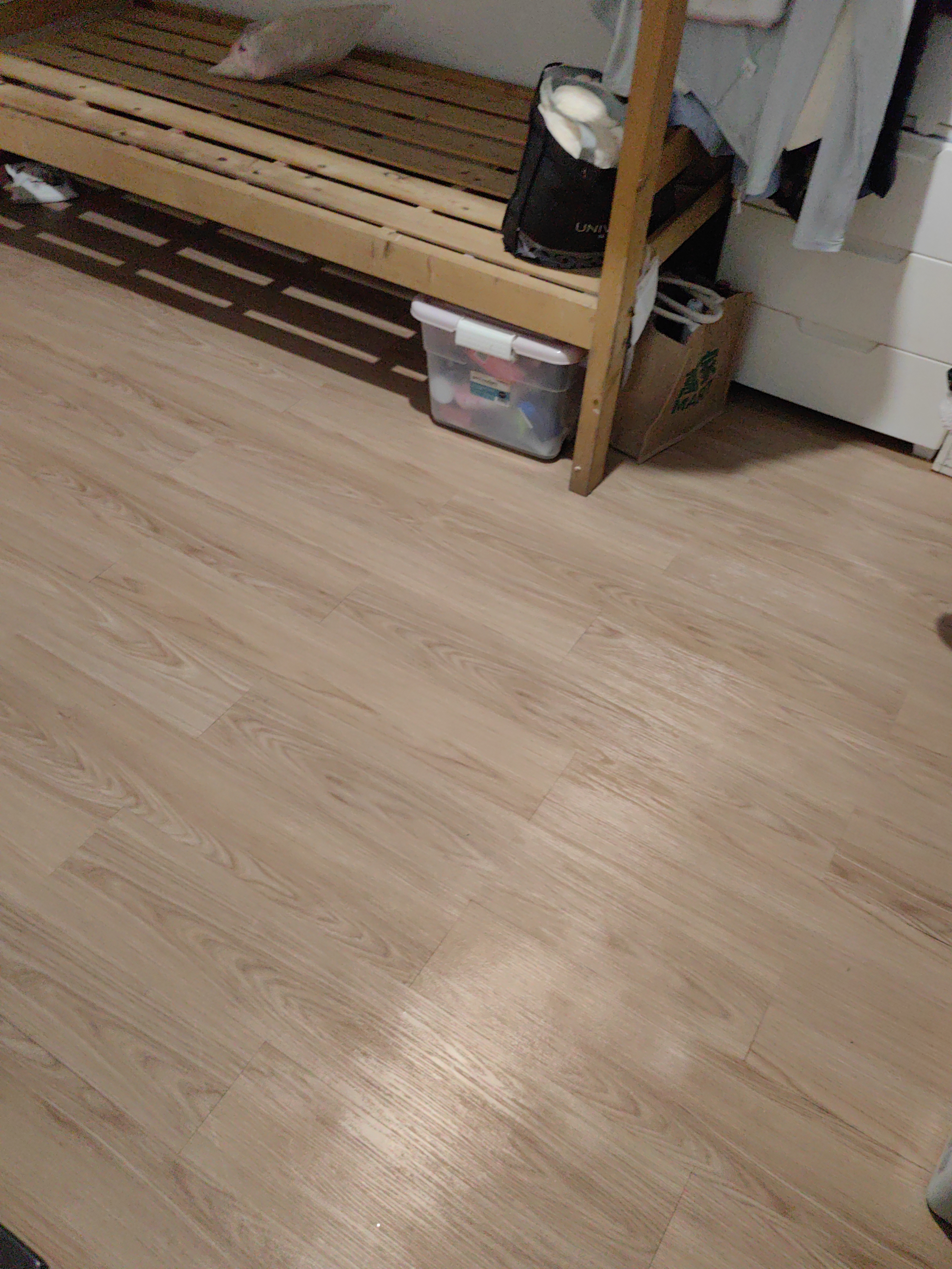荣彩5平方地板贴自粘pvc环保塑胶地板耐磨防水家用木纹地板翻新地胶革 607黄翅木-足厚2mm/5㎡ 平米 晒单实拍图