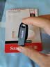 Sandisk闪迪64GB USB3.2 U盘 CZ550黑色 读速100MB/s 安全加密 数据恢复 学习办公电脑车载 高速大容量优盘 实拍图