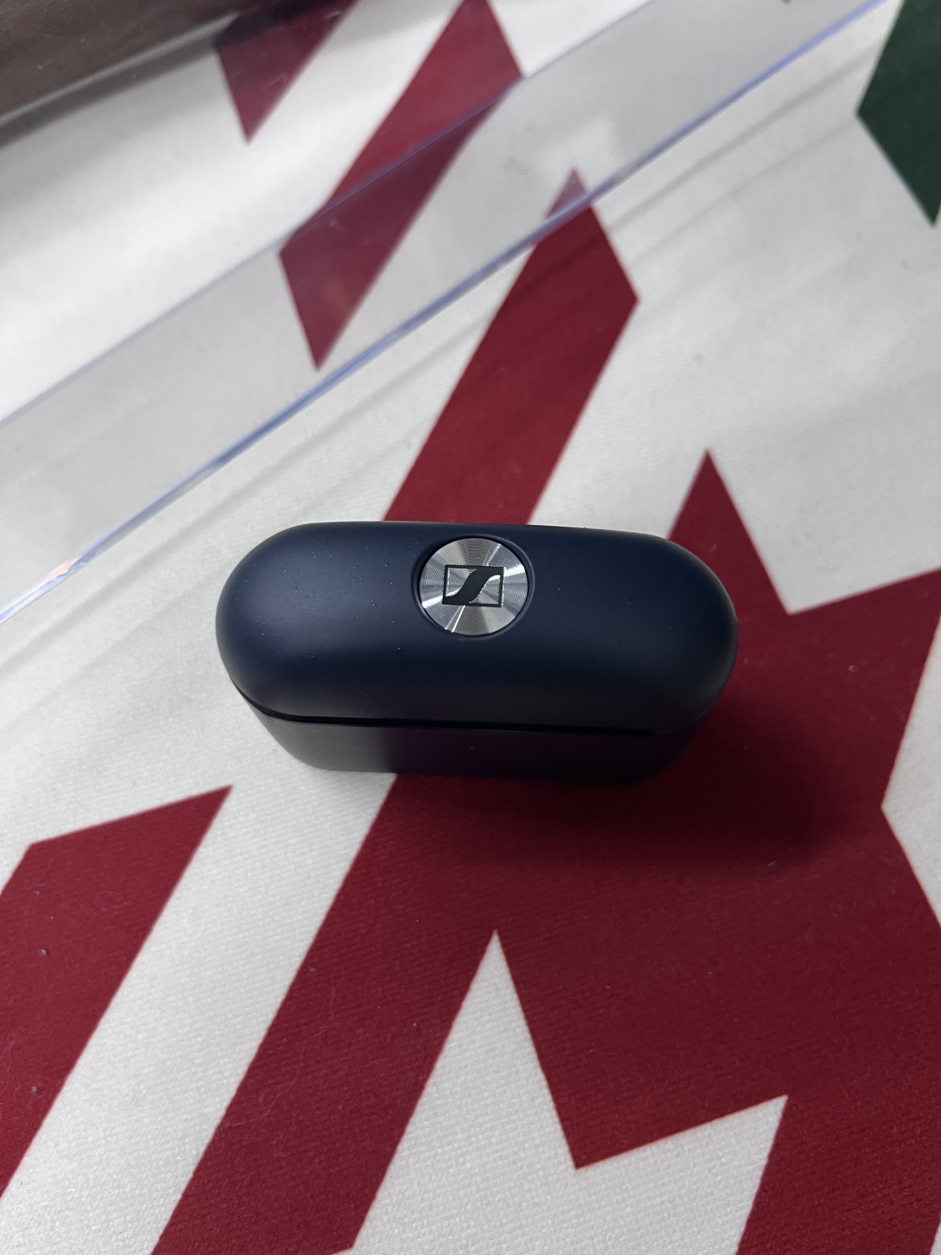 森海塞尔（Sennheiser）MOMENTUM5真无线5代蓝牙耳机木馒头五代无线耳机主动降噪电竞游戏耳机开学季学生日礼物超长续航 【宋威龙同款】真无线5代-冷萃蓝（26年旗舰新品） 实拍图