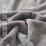 三利10a抗菌浴巾成人家用吸水速干毛巾男女干发帽加厚洗澡裹巾三件套 灰色（浴巾+毛巾+干发帽） 实拍图