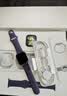 Apple/苹果 Watch S11 智能手表GPS款42毫米银色铝金属表壳雾紫色运动型表带S/M MEUT4CH/B 实拍图