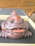 玉颐阁送礼佳品宜兴紫砂茶宠金蟾摆件 三足蟾蜍纯手工可养 精品礼盒装 鸿运当头 紫泥款 实拍图