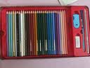 辉柏嘉（Faber-castell）【开学文具】彩铅水溶性彩铅笔60色彩色铅笔专业美术生绘画笔套装115965红铁盒装毕业礼物 实拍图